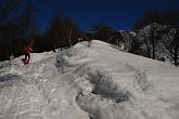 11 Salendo verso il Passo dell'Orso