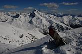 56 Cima Menna, panorama su Corna Piana, Pizzo Arera, Cima Grem