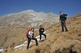15 Marco Gina e Stefano - sullo sfondo il Pizzo Arera