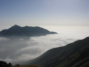 l'Alben sopra le nuvole