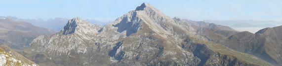 panorama su Corna Piana, Pizzo Arera