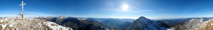 360° dalla Cima dell'Alben