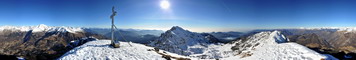 360° dalla Cima dell'Alben