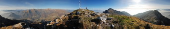 360° dalla Cima dell'Alben