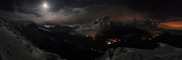Notturna dalle pendici della Cima Menna