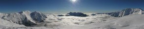 Panorama da Piancansaccio, rifugio Capanna 2000